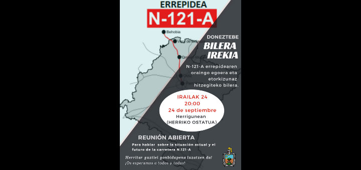 Imagen REUNIÓN ABIERTA: N-121-A