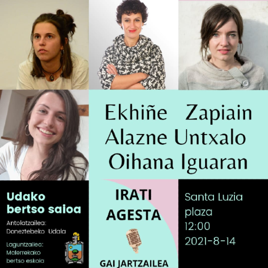 Imagen UDAKO BERTSO SAIOA