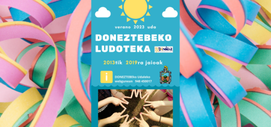 Imagen INSCRIPCIONES LUDOTECA 2023