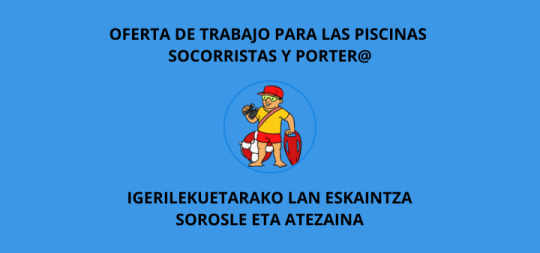 Imagen OFERTA DE EMPLEO TEMPORADA PISCINAS 2025